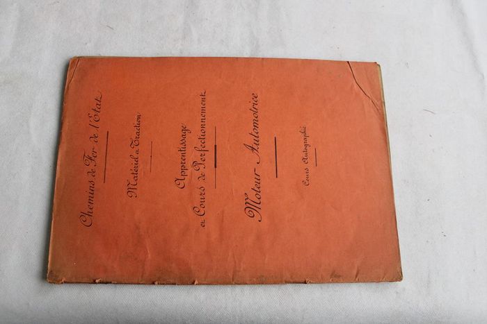 Livre manuel d'apprentisage chemins de fer français