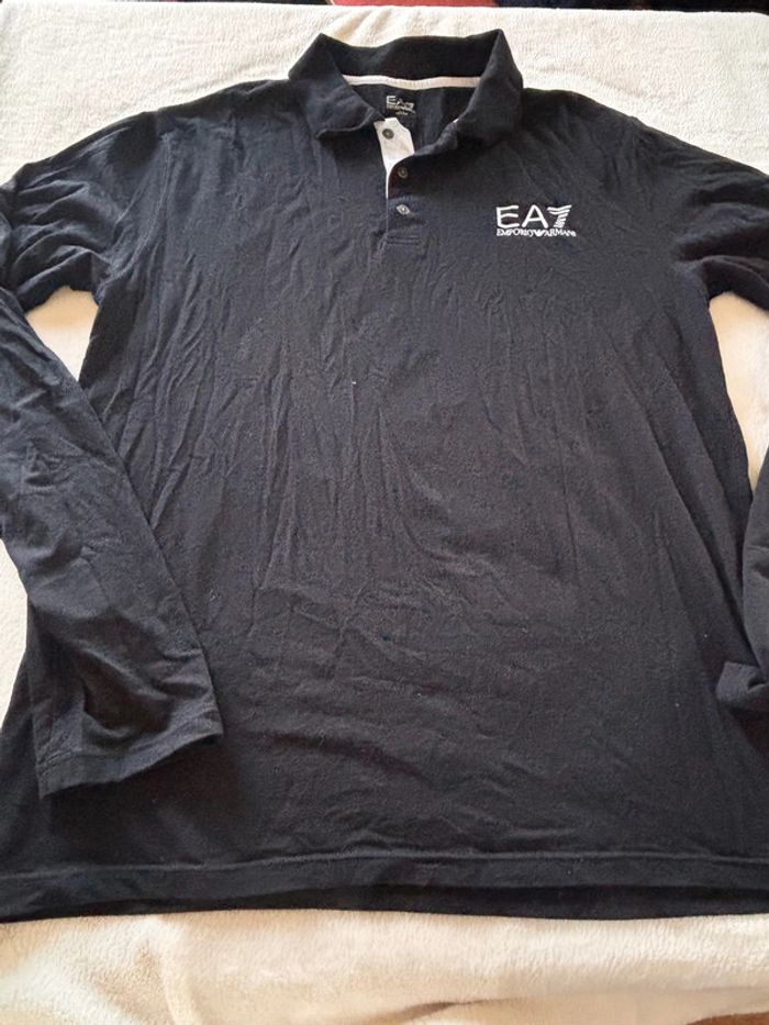 🌸Polo noir XL emporio armani 🌸