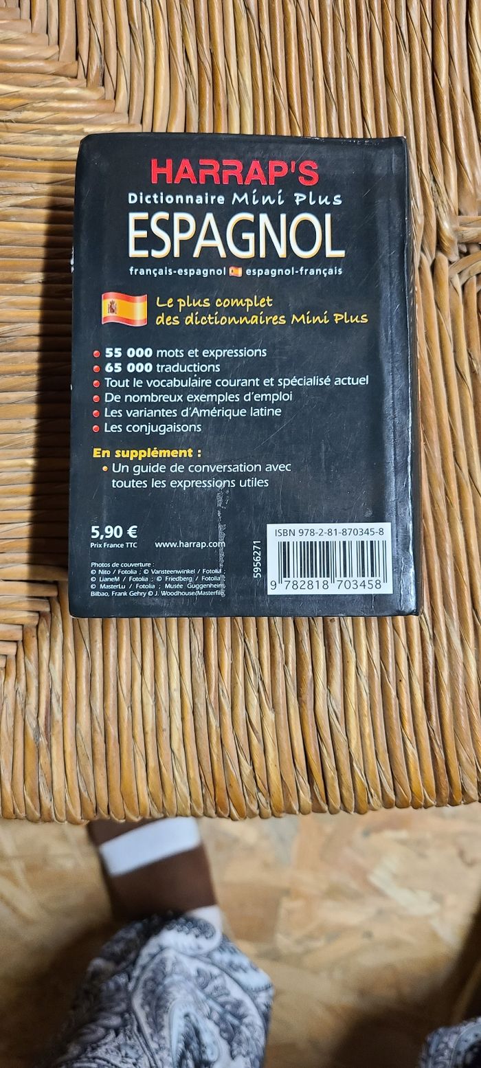 Dictionnaire de poche Espagnol - photo numéro 2