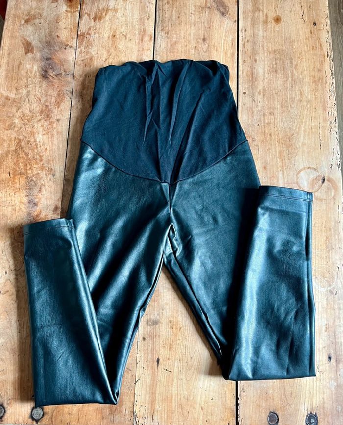 Legging simili cuir - photo numéro 2