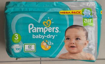 Couches pampers baby dry T3