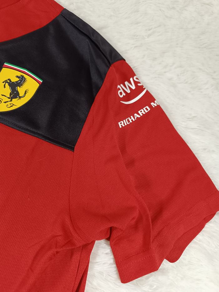 Maillot de baseball, tee-shirt puma formule 1de l'équipe Scuderia Ferrari - photo numéro 7
