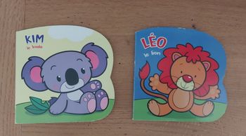 Lot de 2 livres cartonnés