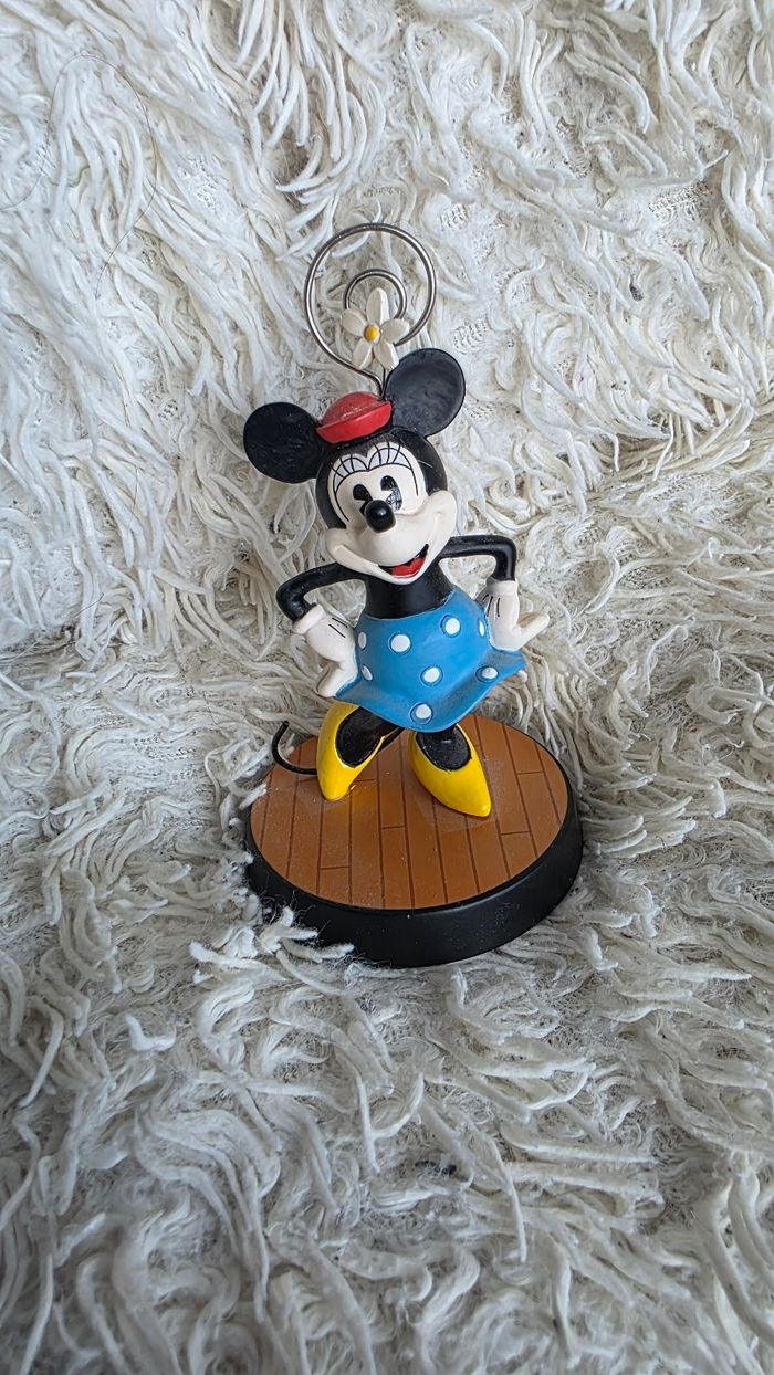 Figurine disney minnie - porte photo - disneyland paris / disney store
