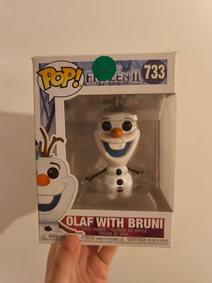 Figurine Disney Frozen Olaf with bruni 733 funko'pop