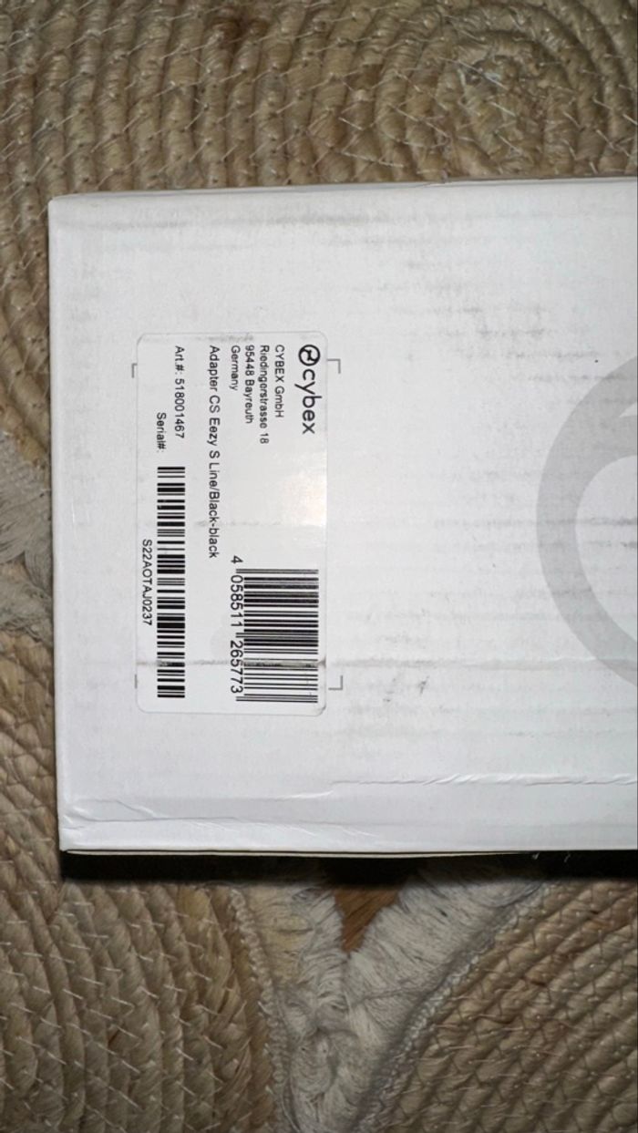 Adaptateur cybex de siège auto Eezy S Line noir - photo numéro 4