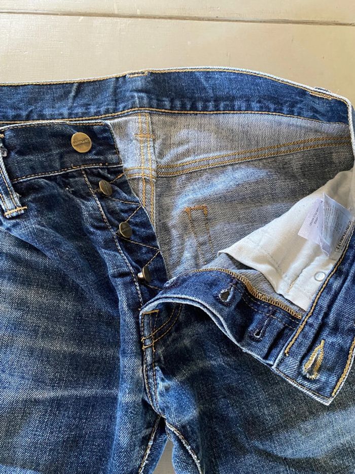 Bermuda short Carhartt en jeans bleu taille 36 / 38 - photo numéro 5