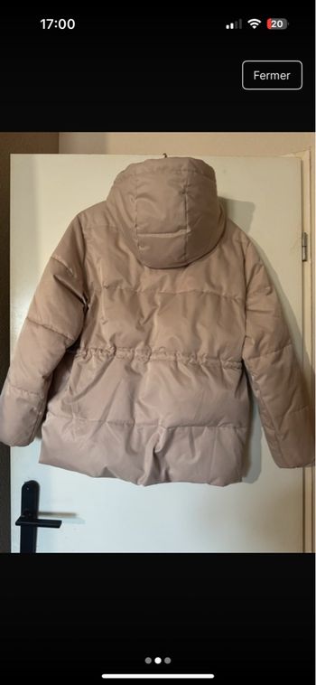 Blouson rose camaïeu