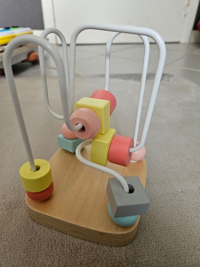 Mini boulier en bois