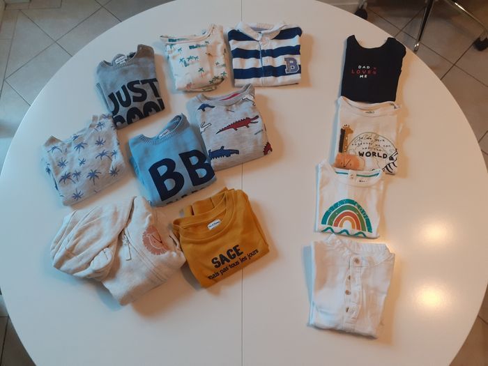Lot de vêtements bébé garçon 12 mois - photo numéro 6