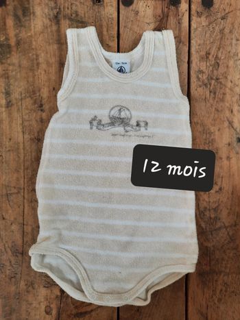 Body débardeur Petit Bateau