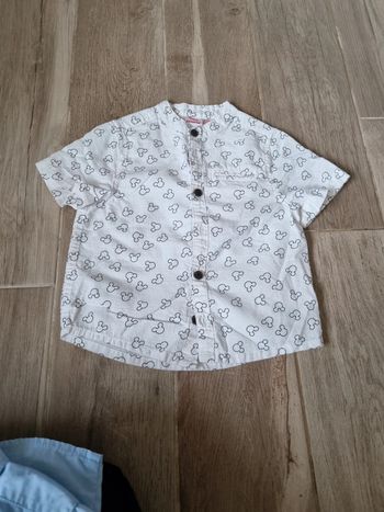 Chemise manches courtes