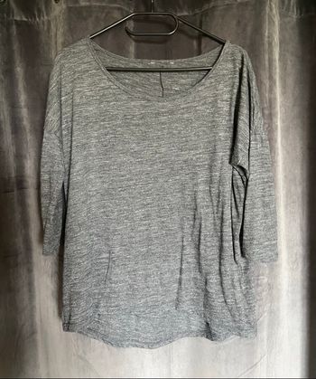 Pull fin et léger manches 3/4