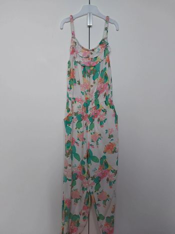 Combi pantalon fleurie