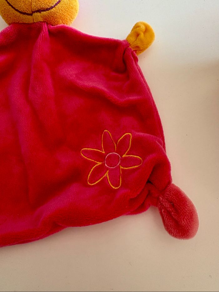 Doudou Peluche Rose et Orange C&A Baby Club – Pour Nouveau-né - photo numéro 3