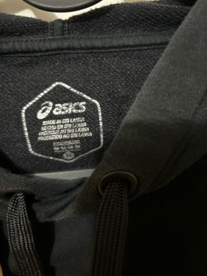 Sweat-shirt à capuche asics - photo numéro 2