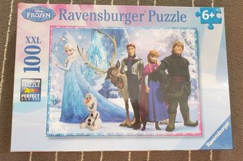 Puzzle 100 pièces XXL La reine des neiges
