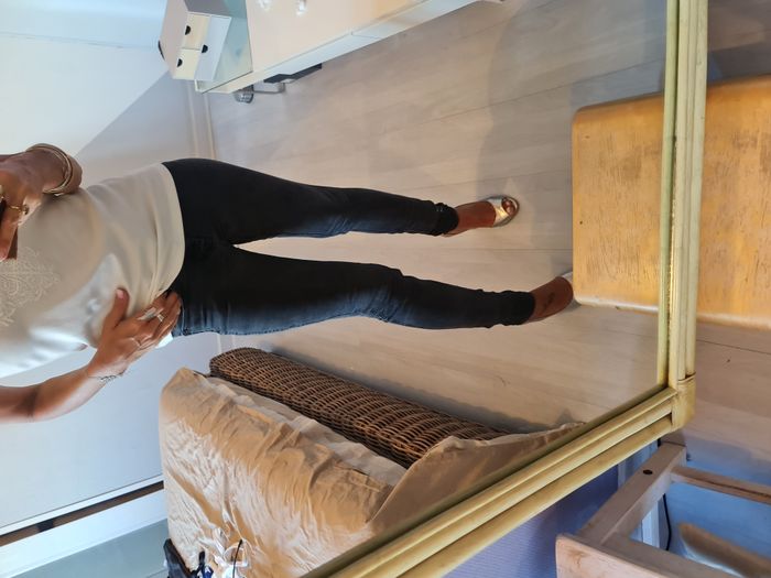 Jean skinny noir délavé Pimkie Taille 34 - photo numéro 5