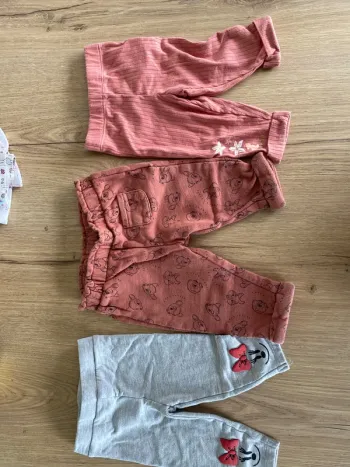 3 pantalons 6 mois