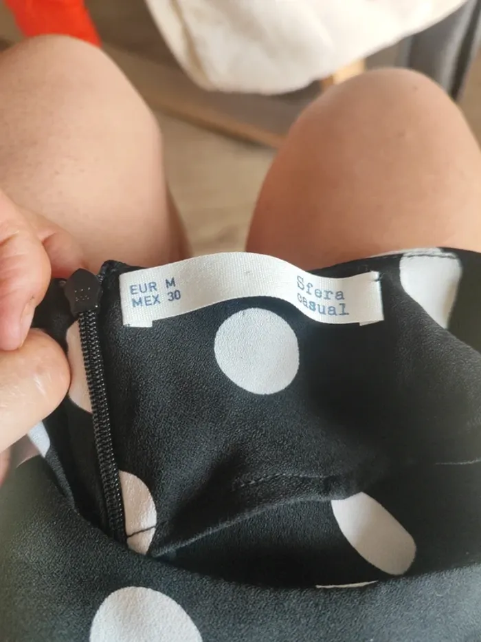 Robe à pois Sfera manches 3/4 M - photo numéro 5