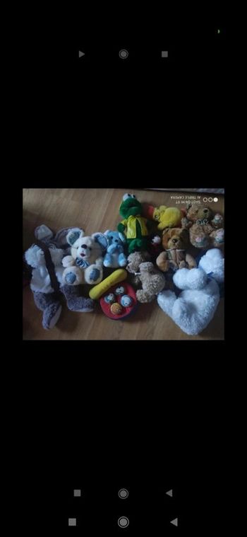 Lot doudous nounours