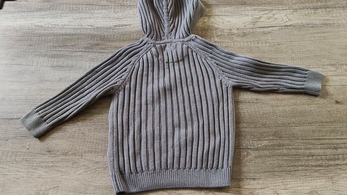Pull marron à capuche 3 ans - photo numéro 4