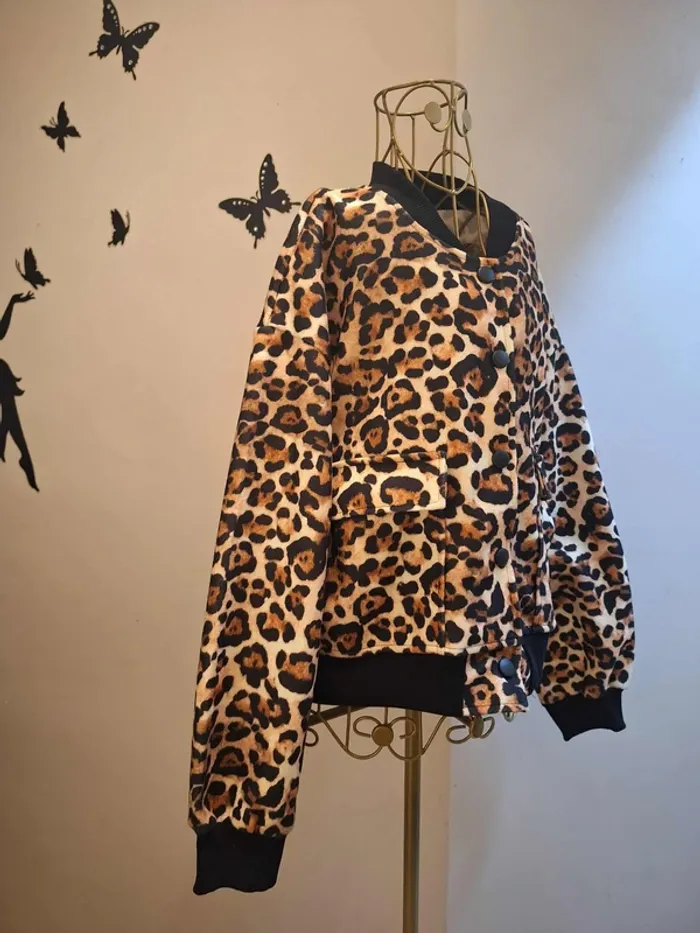 Veste léopard - Made in italy - photo numéro 2