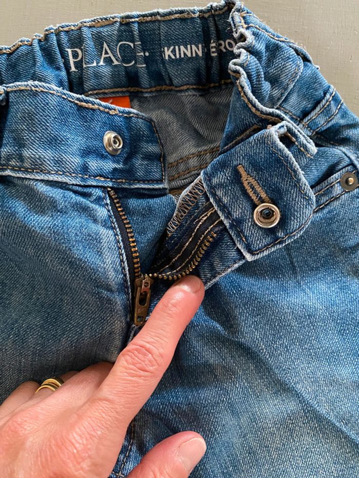 Jeans skinny étroite bleu children place garçon 5 ans - photo numéro 7