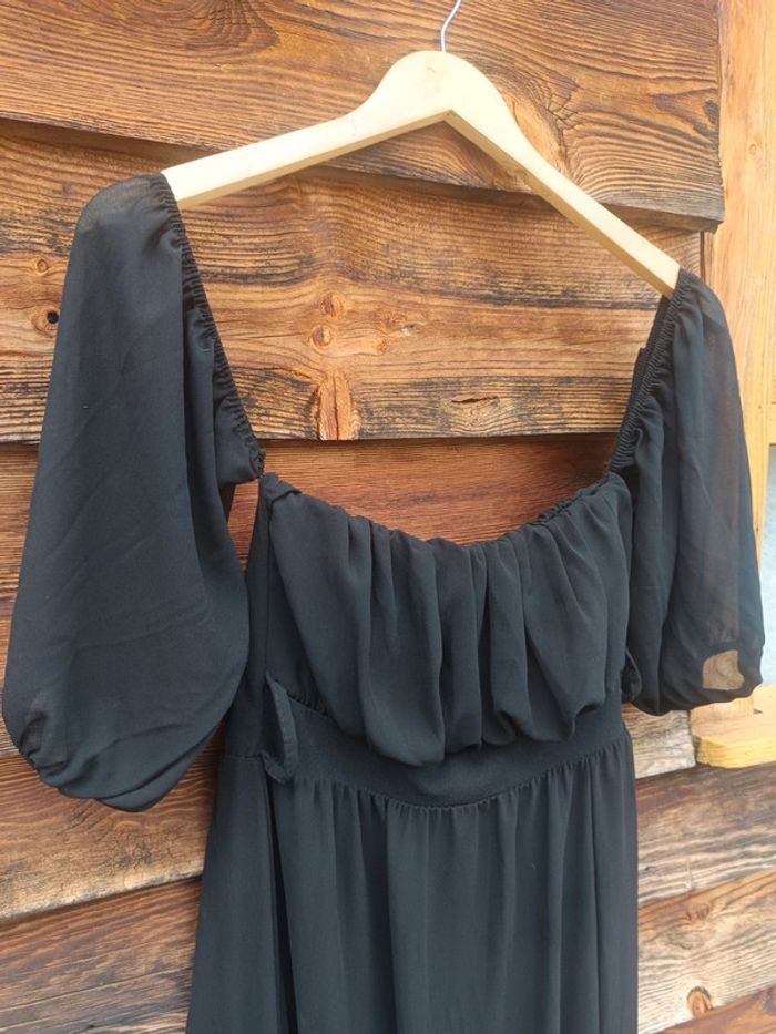 Robe de soirée cocktail noir - photo numéro 2