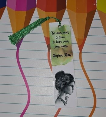 Marque page à personnalisé pour la fin année