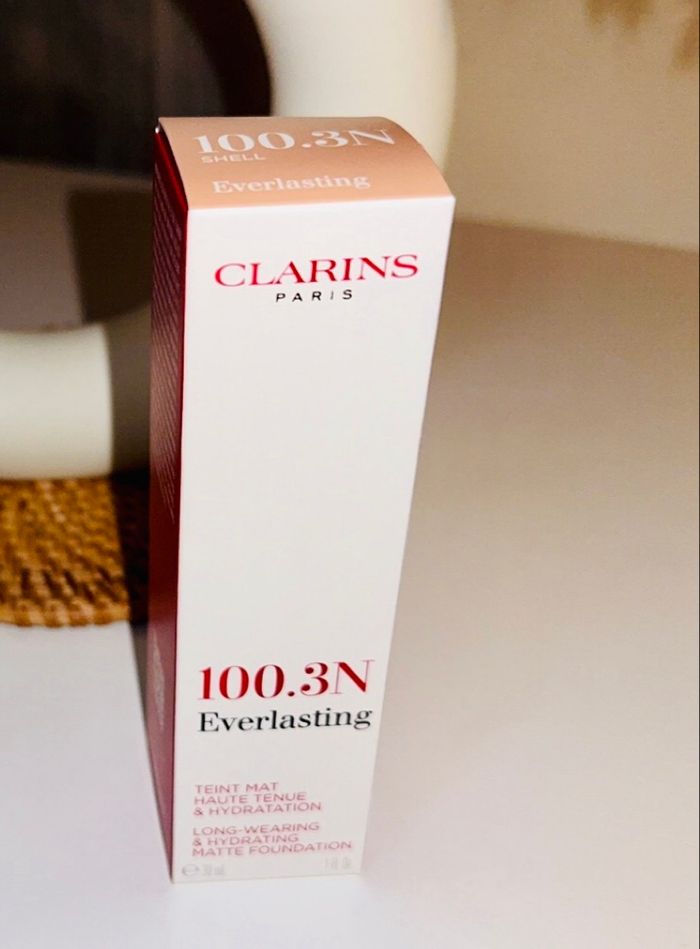 CLARINS Everlasting Foundation 100.3N Shell NEUF 55€ Luxe Longue Tenue - photo numéro 6