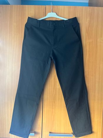 Pantalon à pince noir Bershka 38