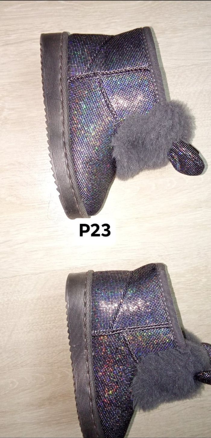 Bottines bottes fourrées p23 fille - photo numéro 4