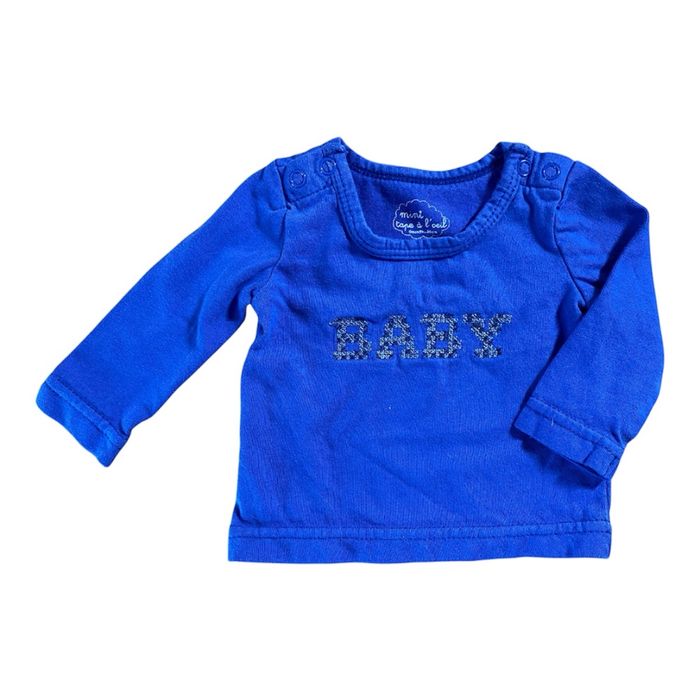 TAO T-shirt Baby bleu Taille Naissance