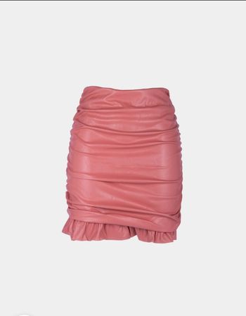 Jupe simili cuir