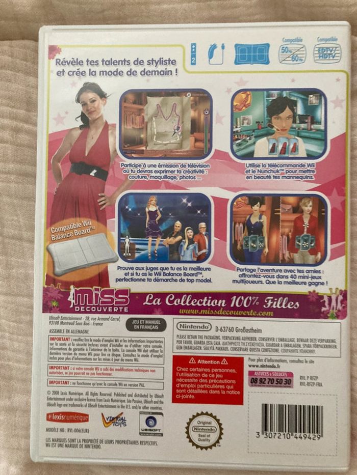 4 jeux Nintendo Wii à l’unité || ou en lot - photo numéro 5