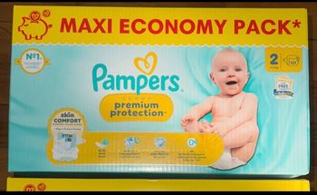 1  paquet de couches Pampers taille 