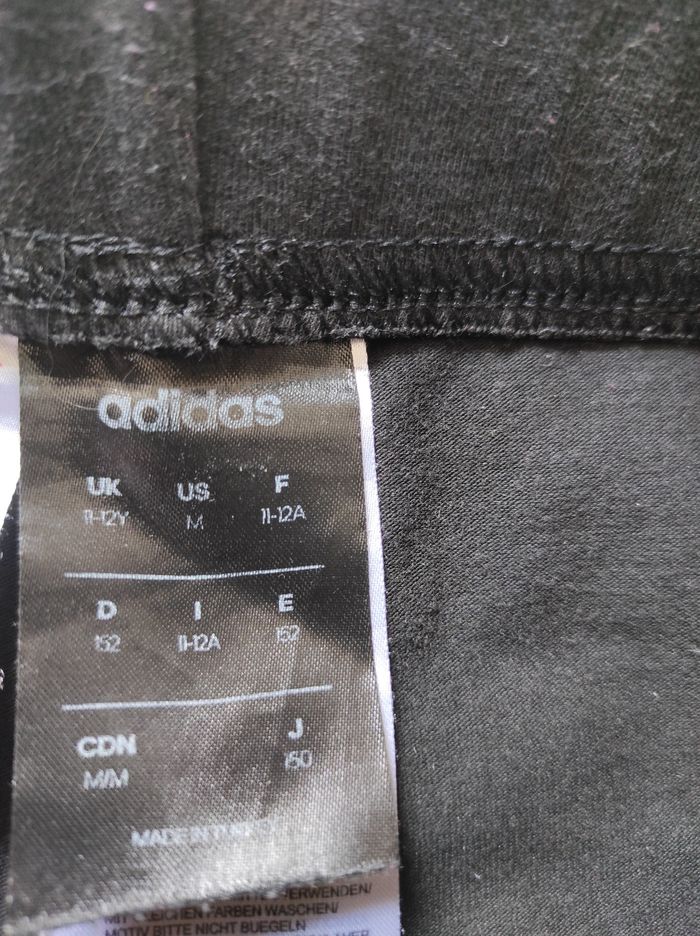 Legging de sport Adidas noir et blanc - photo numéro 4