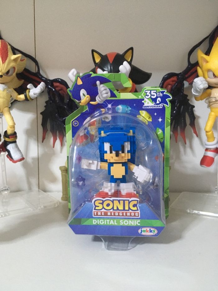 Sonic The Hedgehog, figurine digital Sonic, Jakks Pacific, neuve, boîte scellée - photo numéro 2