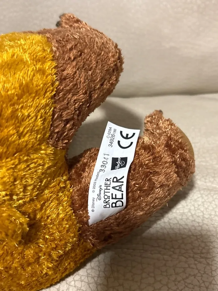Peluche Koda Kenai Amis pour la vie Frère des Ours Disney Hasbro - photo numéro 3