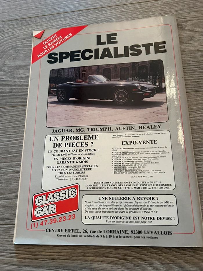 Lot 2 magazines Vintage Auto Moto Rétro Ancien - photo numéro 5