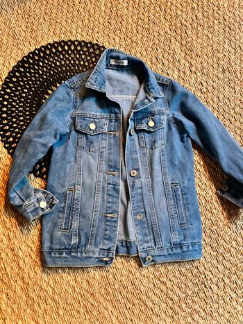 Veste mi longue jean