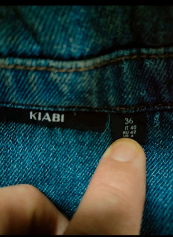 Chemise en jean longue Kiabi 36 - photo numéro 3