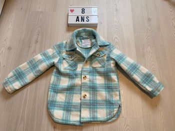 Veste à carreaux