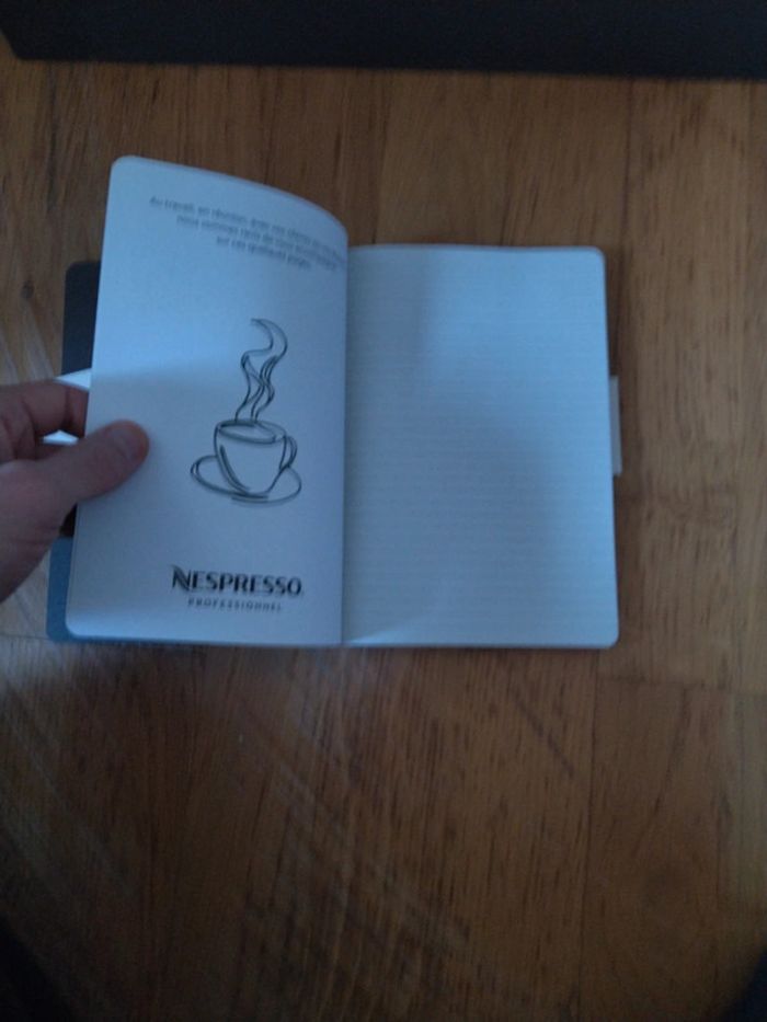 Carnet Nespresso professionnel 20 x 14 cm - photo numéro 3