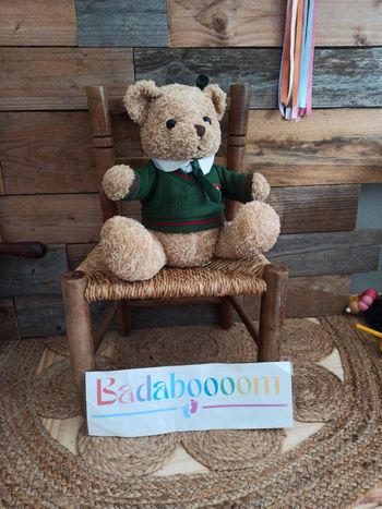 Peluche ours Damart tbe