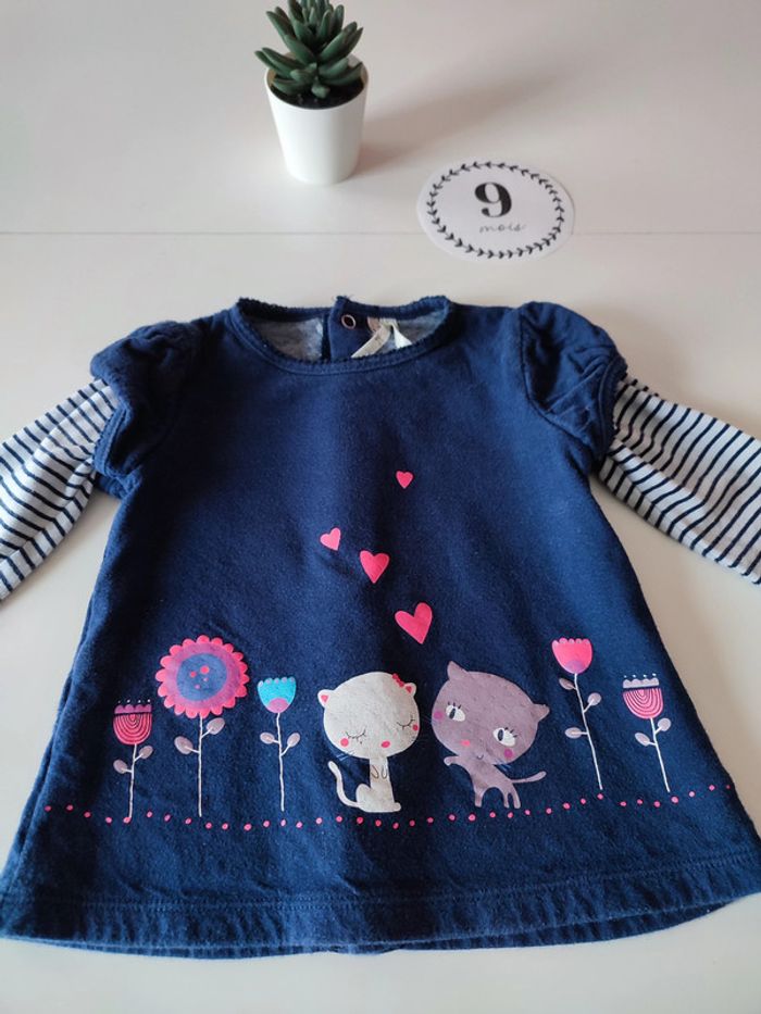 Tee-shirt manches longues Orchestra bébé – 9 mois - photo numéro 2