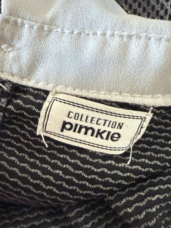 Haut gris et blanc avec perles Pimkie - photo numéro 8