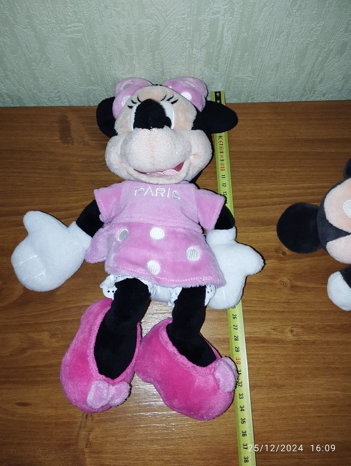 Peluche Mickey et Minnie - photo numéro 5
