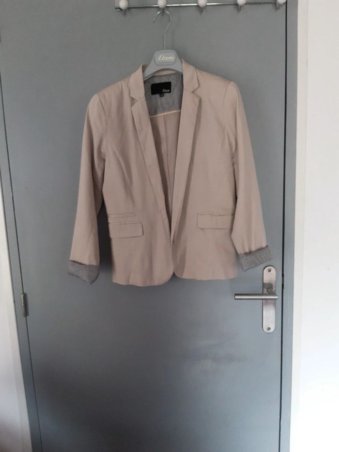 Blazer beige Etam T38